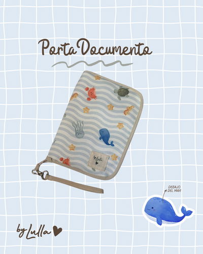 Porta Documento "Debajo Del Mar"