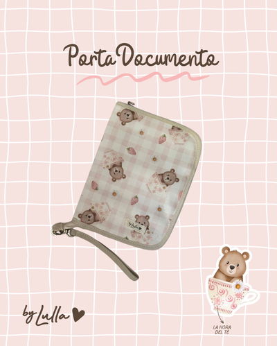 Porta Documento "La Hora Del Té"