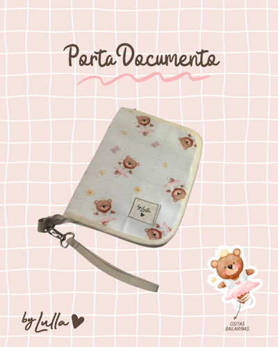 Porta Documento "Ositas Bailarinas"
