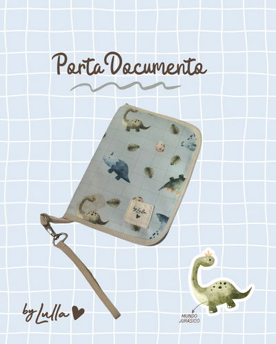 Porta Documento "Mundo Jurásico"