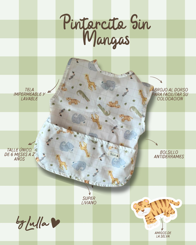Pintorcitos Sin Mangas "Amigos De La Selva"