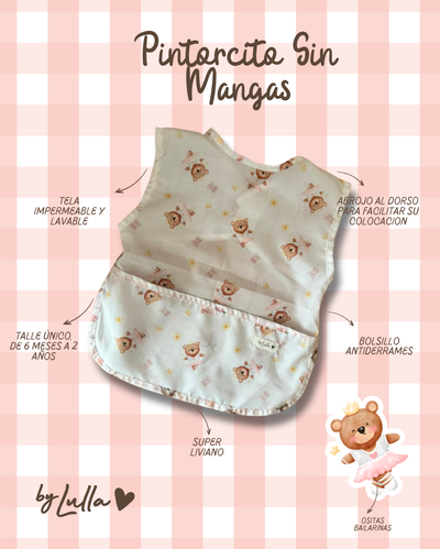 Pintorcitos Sin Mangas "Ositas Bailarinas"