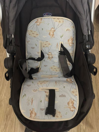 Colchoncito Para Coche "Bear Celeste"