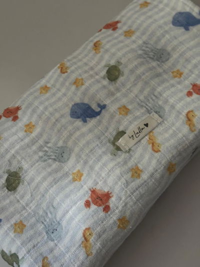 Manta De Gasa "Debajo Del Mar”