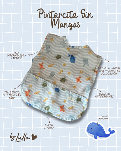 Pintorcitos Sin Mangas "Debajo Del Mar"