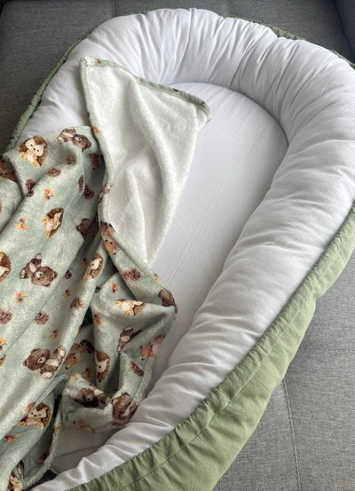 Manta Polar Soft "Bosque"