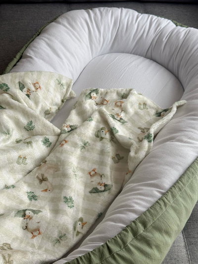 Manta Polar Soft "Patitos"