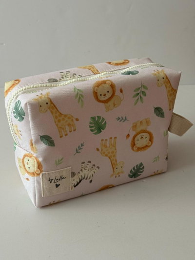 Neceser XL Impermeable y Organizador Maternal "Animalitos Del Safari"
