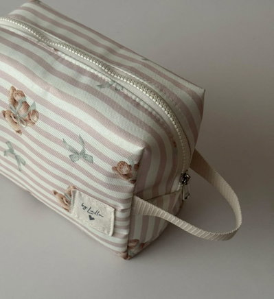 Neceser XL Impermeable y Organizador Maternal "Ositos y Moñitos"