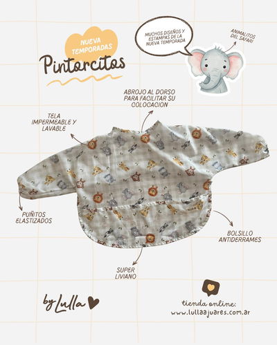 Pintorcito "Animalitos Del Safari"