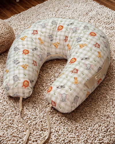 Almohadón de Lactancia "Animalitos Del Safari" 