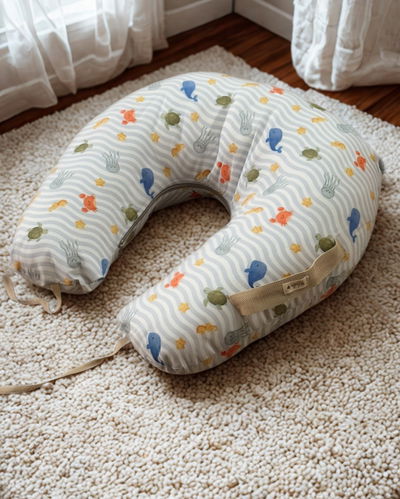 Almohadón de Lactancia "Debajo Del Mar" 