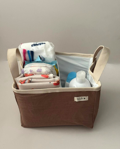 Organizador Pañalero "Chocolate"