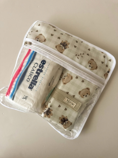 Sobre Sala de Parto - Organizador de Primera Muda e Higiene "Oso Teddy"
