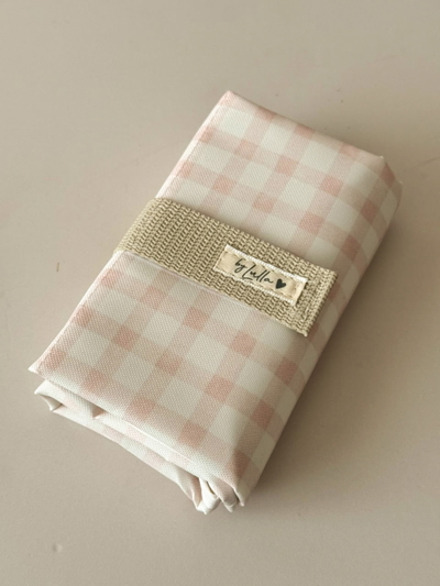 Cambiador Pocket "Cuadrille Rosa"