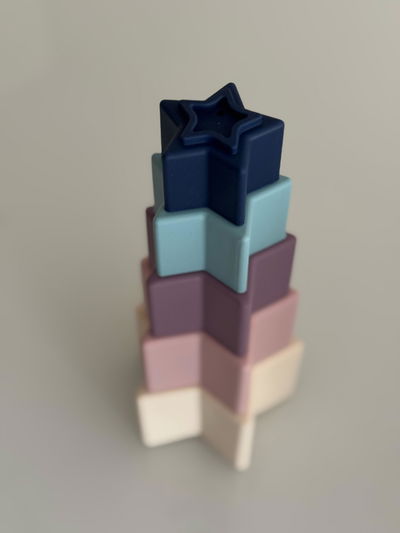 Torre Didáctica de Silicona "Estrellas"
