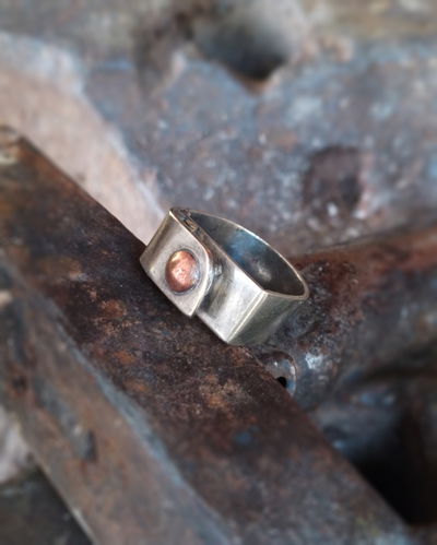 Anillos Rústicos Serrano Liso