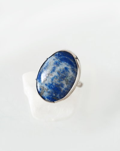 Anillo con Lapiz Lázuli