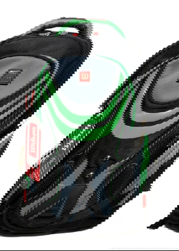 MOCHILA ORIGINAL WILSON 45.1209 NEGRO GRIS VERDE