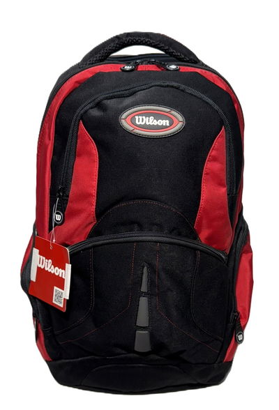 MOCHILA ORIGINAL WILSON IX-14658A NEGRO ROJO