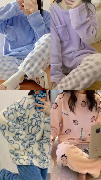 PACK X3 PIJAMAS POLARES IMPORTADOS 