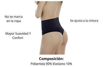 PACK X6 FAJAS TIRO ALTO SEGUNDA PIEL IMPORTADA 