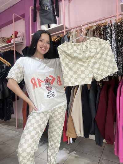 PIJAMA 3 PIEZAS IMPORTADO