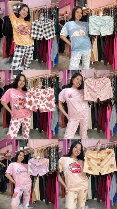 PACK X6 PIJAMAS (TRIO) 