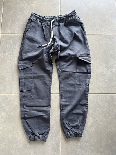 Jogger mom de gabardina 