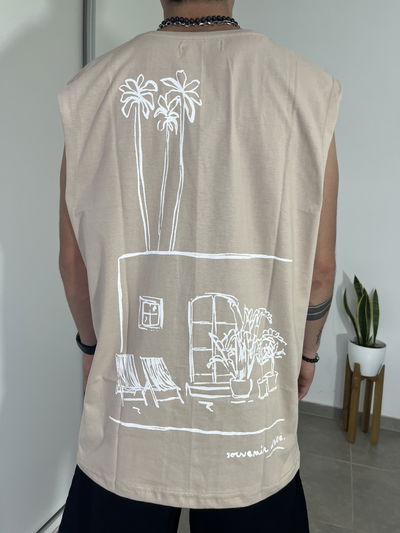 Musculosa oversize endless