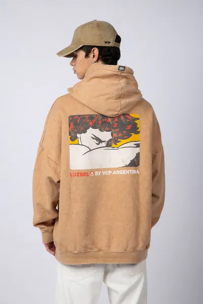 Buzo Canguro Luzbel Beige