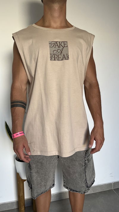 Musculosa oversize take 