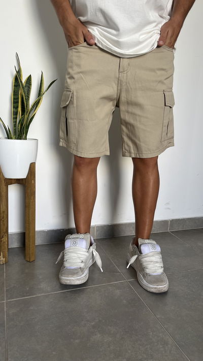 Bermuda cargo beige