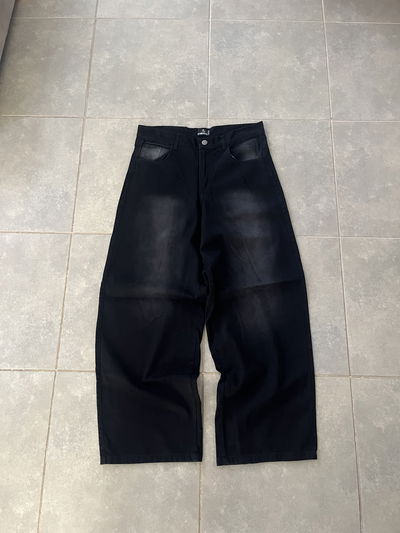 Pantalon super baggy negro loc