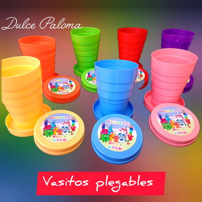 vasitos plegables