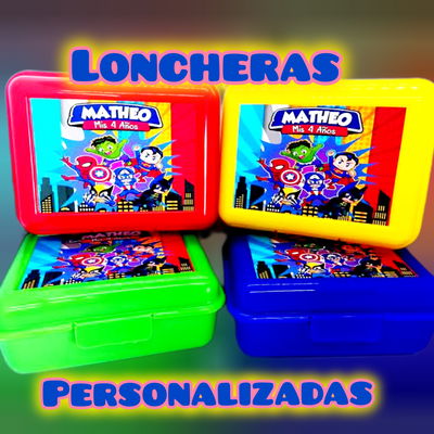 Plásticos multiuso (lonchera)