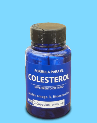 Capsulas fórmula colesterol