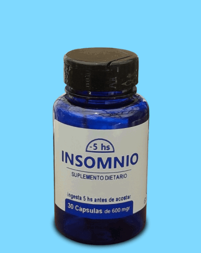 Capsulas INSOMNIO (-5hs)