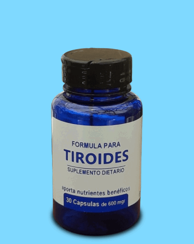 Capsulas formula Tiroides