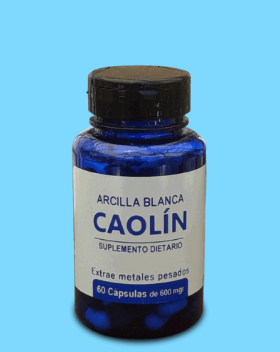 Capsulas ARCILLA BLANCA CAOLIN