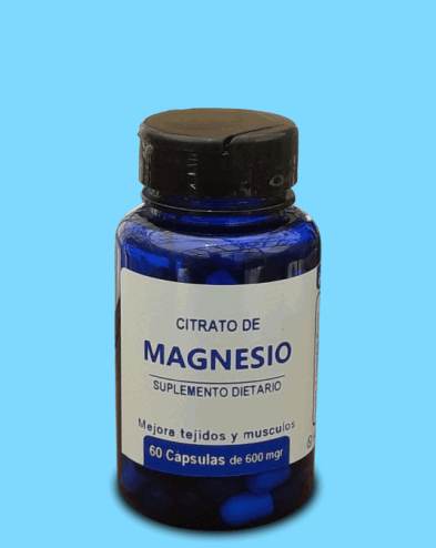 Capsulas Citrato Magnesio 820mg