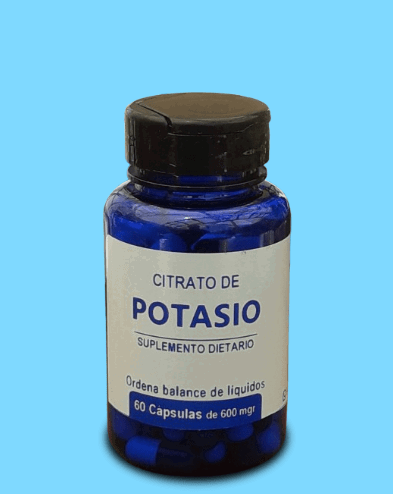 Capsulas Citrato de Potasio 1100mg