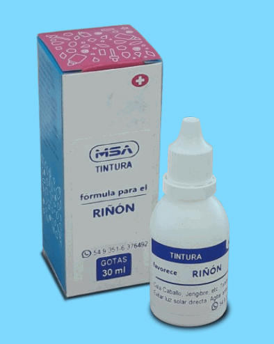 Tintura fórmula Riñón