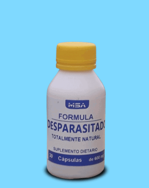 Capsulas Desparasitado Plus