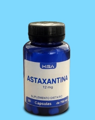 Capsulas Astaxantina x 12 mg