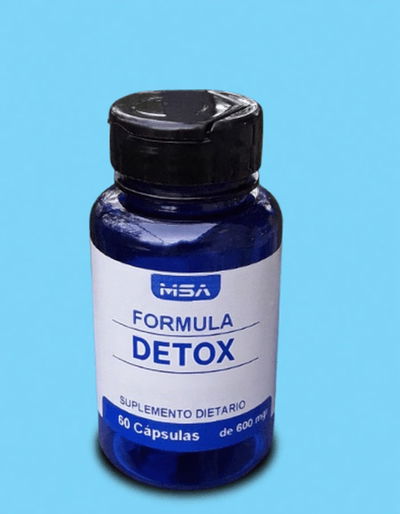 Capsulas DETOX Zeolita Diatomeas Caolin