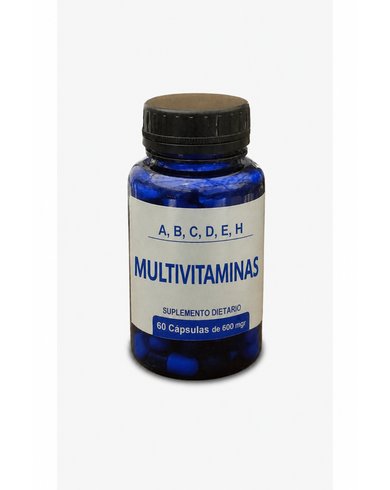 Capsulas Multivitaminas (A, B, C, D, E, H)
