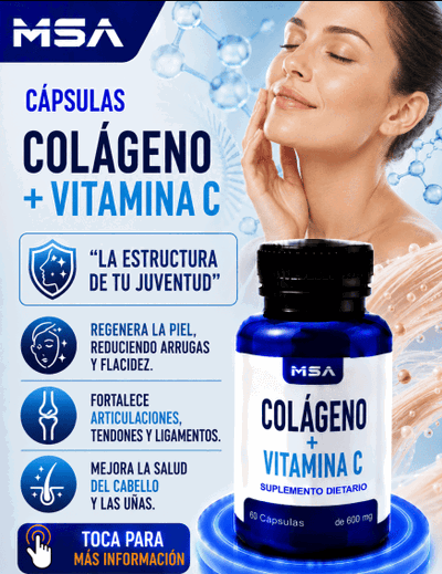 Capsulas Colageno + Vitamina C