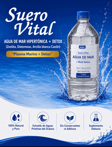 ADM Agua de Mar + MultiDetox x 1 Lts