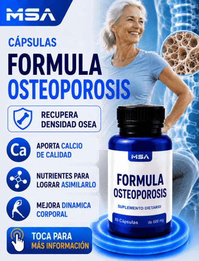 Capsulas formula OSTEOPOROSIS